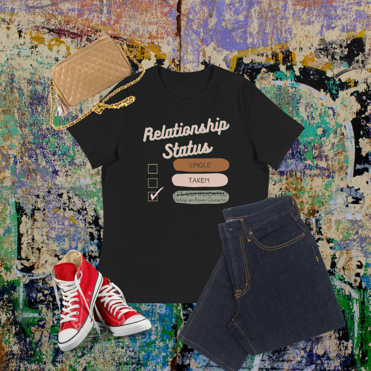Women's Anime Relationship Status T-Shirt