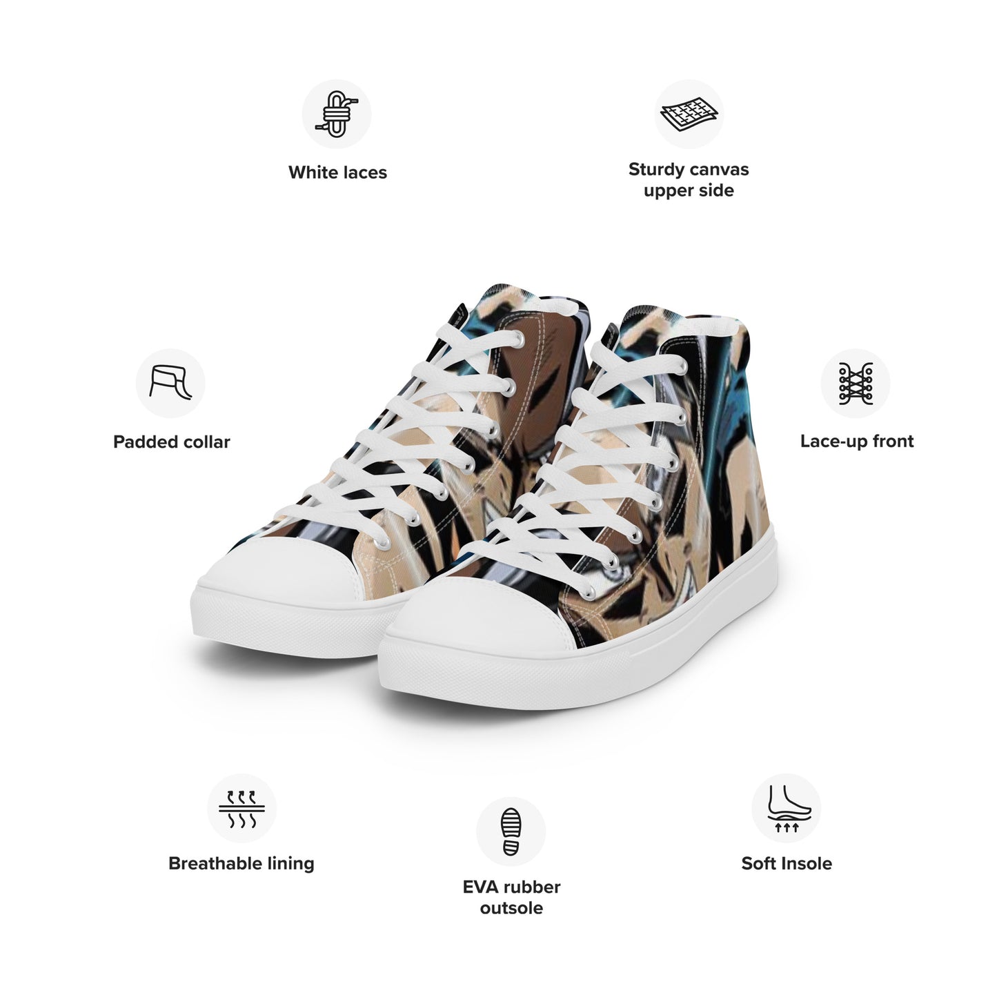 Men’s Anime High-Top shoes