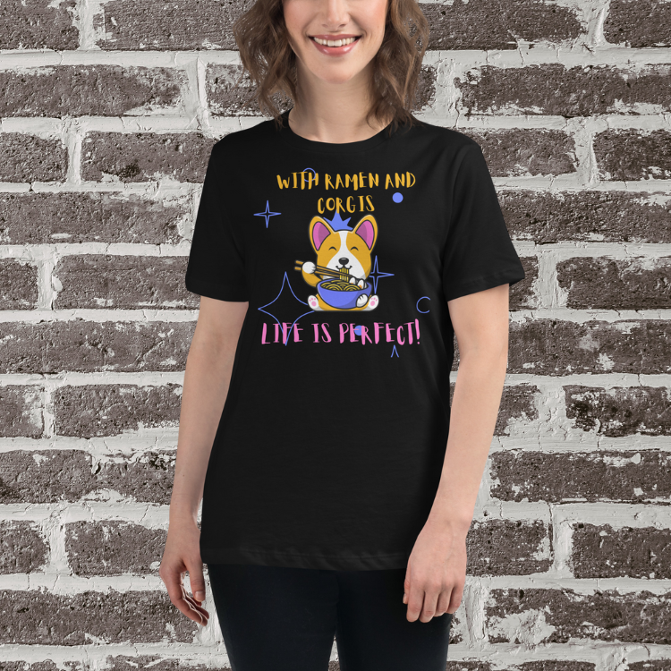 Women's Ramen and Corgis T-Shirt