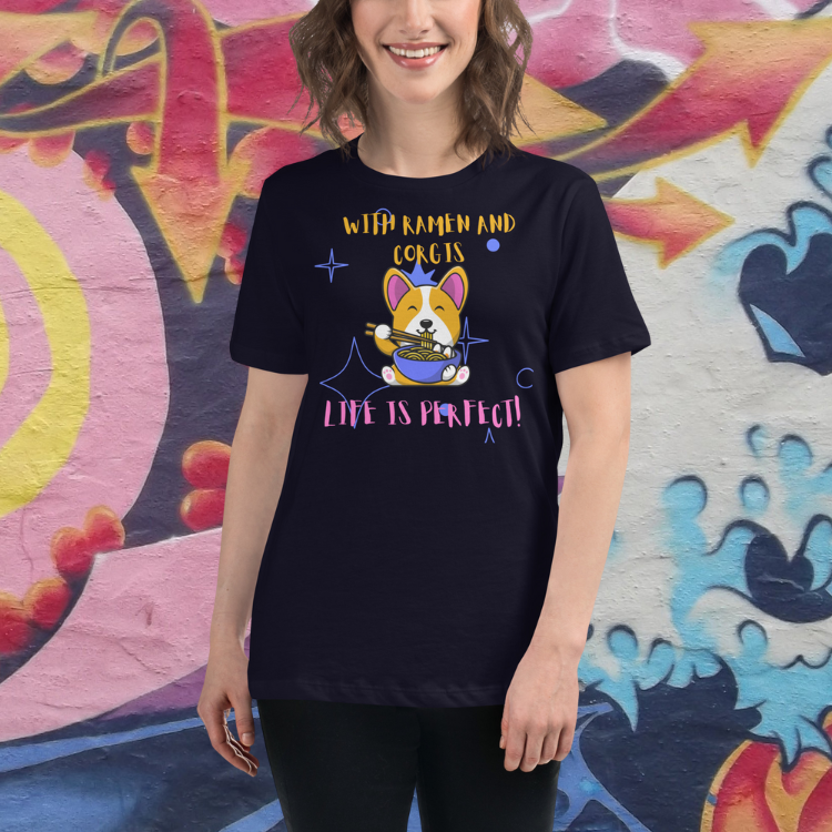 Women's Ramen and Corgis T-Shirt