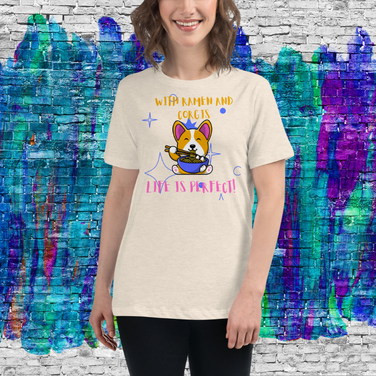 Women's Ramen and Corgis T-Shirt