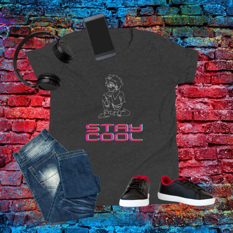 Kid's Stay Cool Anime T-Shirt