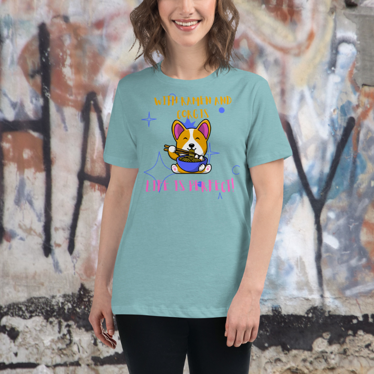 Women's Ramen and Corgis T-Shirt