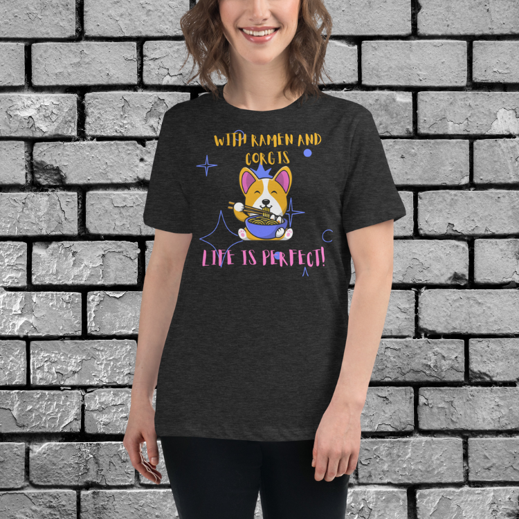 Women's Ramen and Corgis T-Shirt