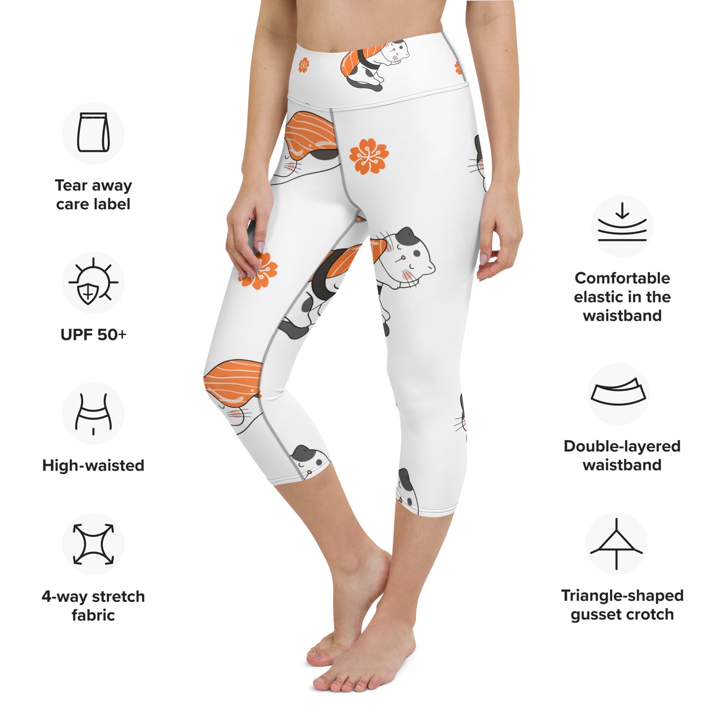 Kawaii Shushi Cat Leggings