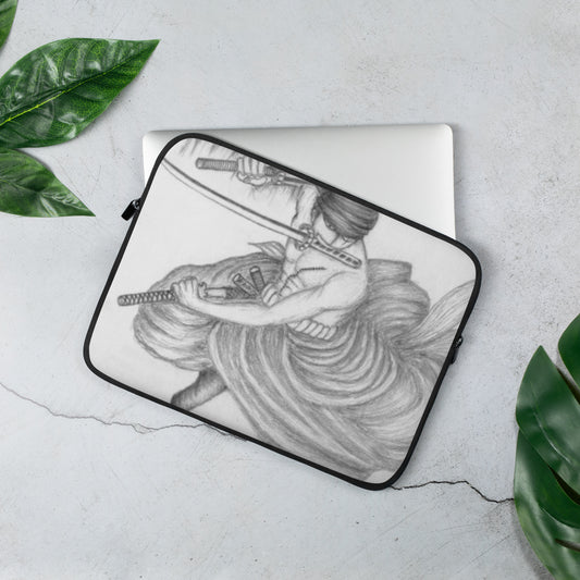 Anime Zoro Drawing Laptop Sleeve